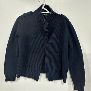Ralph Lauren Dark Blue Knit Sweater